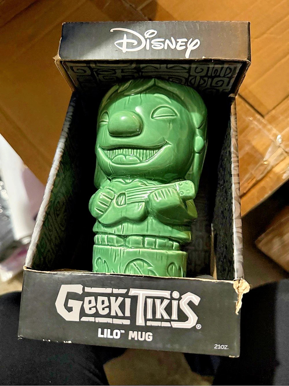 Disney Geeky Tikis Lilo Mug Green Lilo Mug NWT